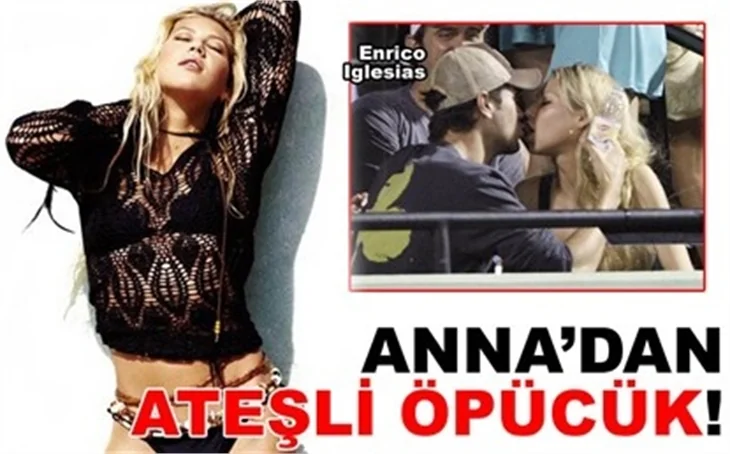 ANNA'DAN ATEŞLİ ÖPÜCÜK!