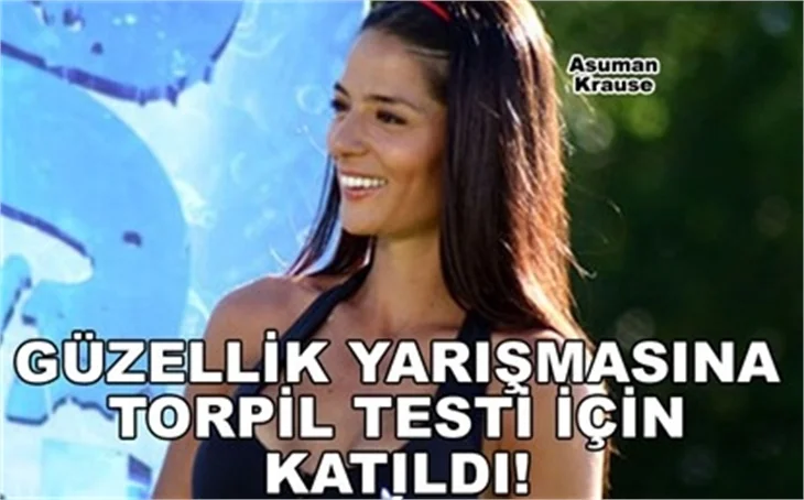 TORPİL TESTİ İÇİN KATILDI!