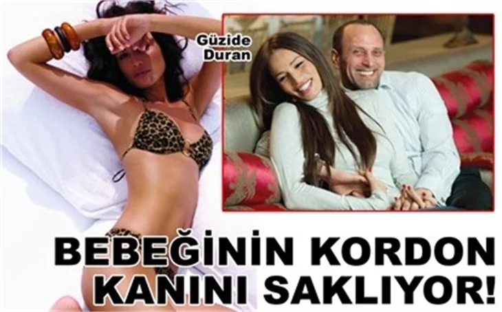 BEBEĞİNİN KORDON KANINI SAKLIYOR!