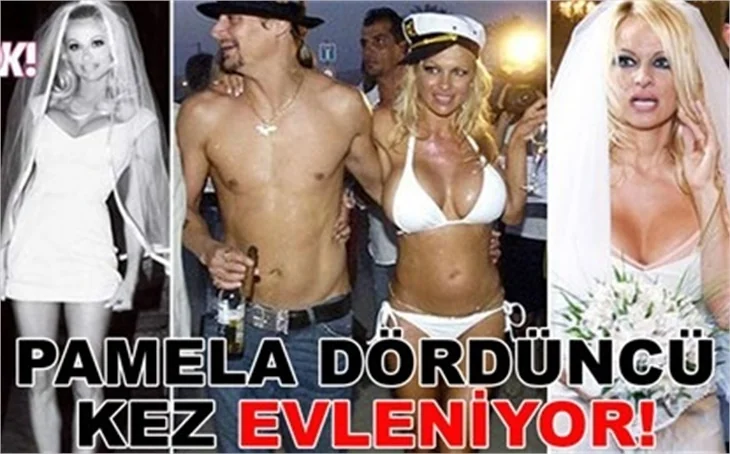 PAMELA EVLENİYOR!