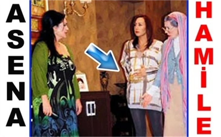 ASENA HAMİLE!
