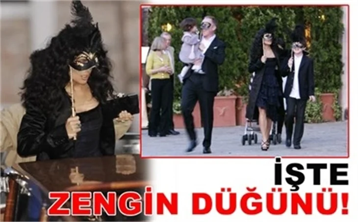 SALMA HAYEK BİR KEZ DAHA EVLENDİ!