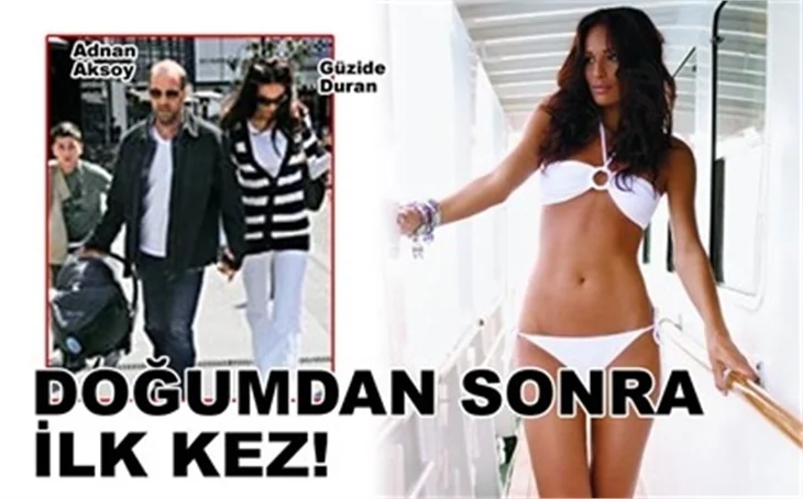 DOĞUMDAN SONRA İLK KEZ!