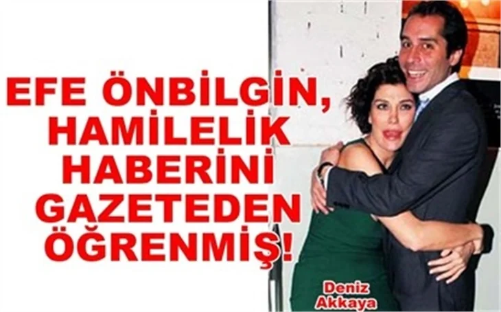 HAMİLE HABERİNİ GAZETEDEN ÖĞRENDİ!
