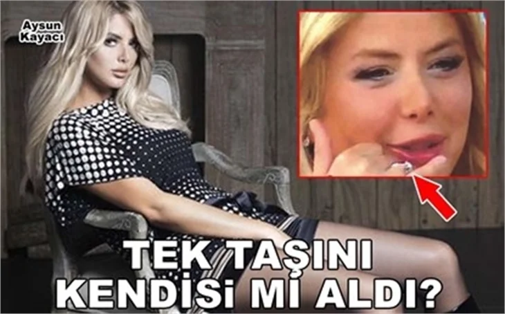 TEK TAŞINI KENDİSİ Mİ ALDI?