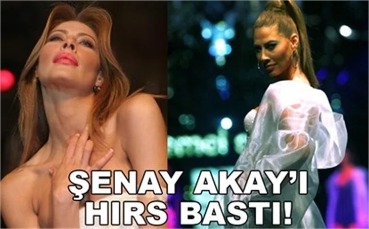 ŞENAY AKAY'I HIRS BASTI!