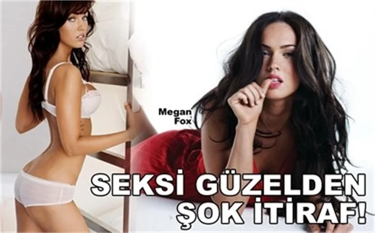 MEGAN FOX, BİSEKSÜELMİŞ!