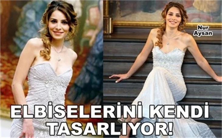 ELBİSELERİNİ KENDİ TASARLIYOR!