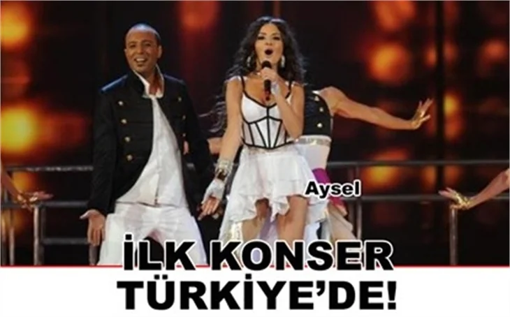 İLK KONSER TÜRKİYE'DE