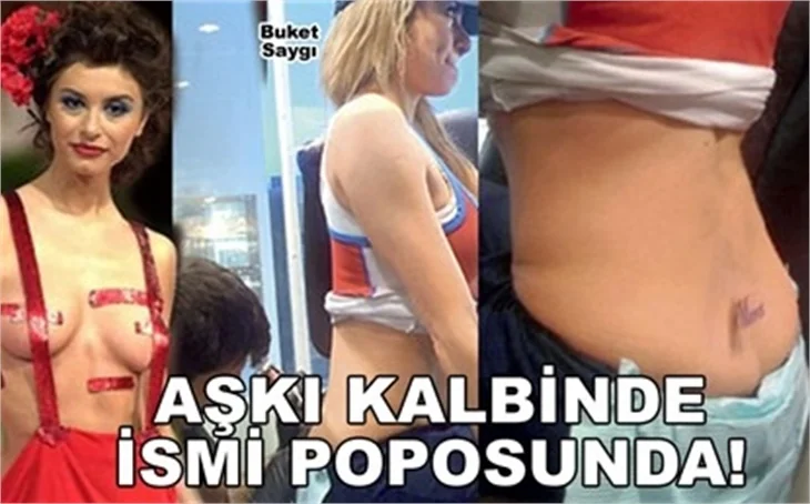 AŞKI KALBİNDE İSMİ POPOSUNDA