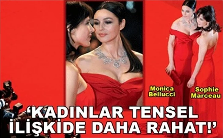 KADINLAR TENSEL İLİŞKİDE DAHA RAHAT