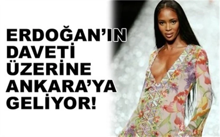 NAOMİ CAMPBELL BAŞBAKALIK'TA!