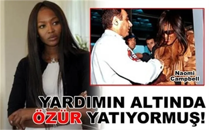 YARDIMIN ALTINDA ÖZÜR YATIYORMUŞ