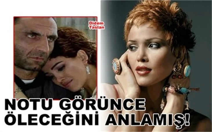 NOTU GÖRÜNCE ÖLECEĞİMİ ANLADIM