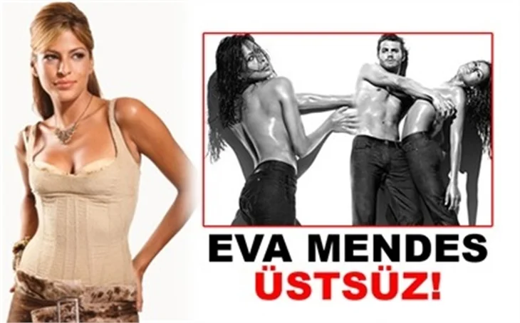 EVA MENDES ÜSTSÜZ!