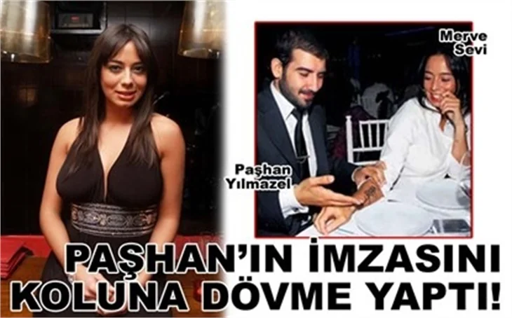 İMZASINI KOLUNA DÖVME YAPTI!