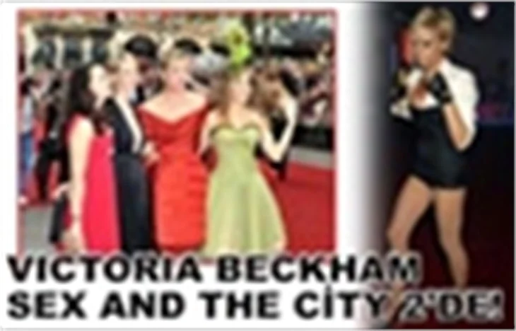 BECKHAM 'SEX AND THE CİTY:2'DE