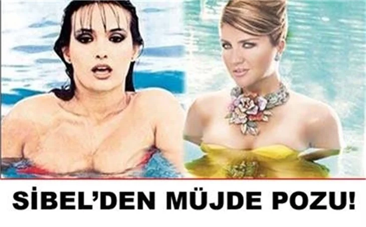 SİBEL'DEN MÜJDE POZU