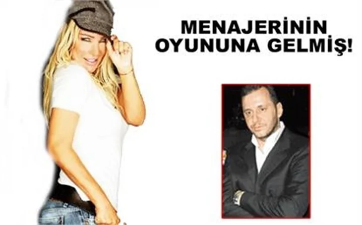 MENAJERİNİN OYUNUNA GELMİŞ!