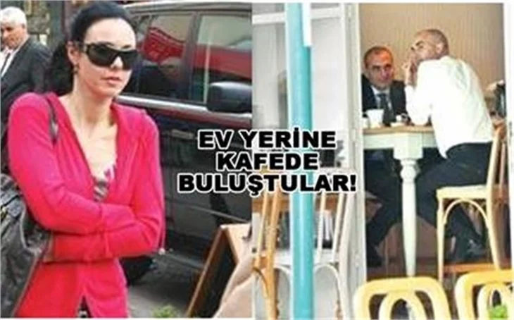 EV YERİNE KAFEDE BULUŞTULAR