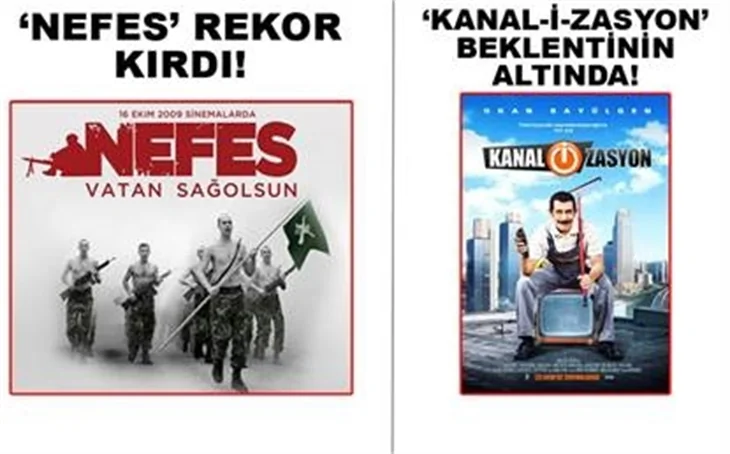 NEFES, KANAL-İ-ZASYON'U GEÇTİ!