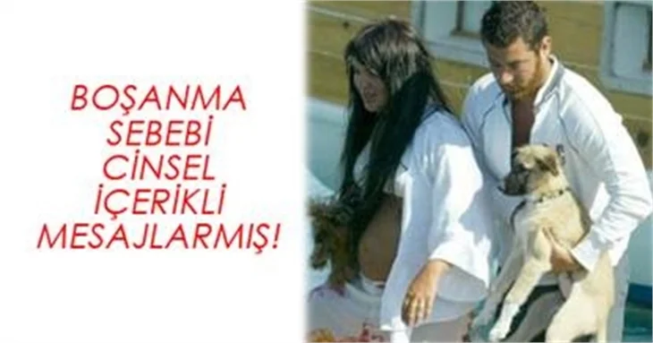 BOŞANMA SEBEBİ CİNSEL MESAJLARMIŞ!