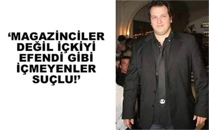 İÇKİYİ EFENDİ GİBİ İÇMEYEN SUÇLU