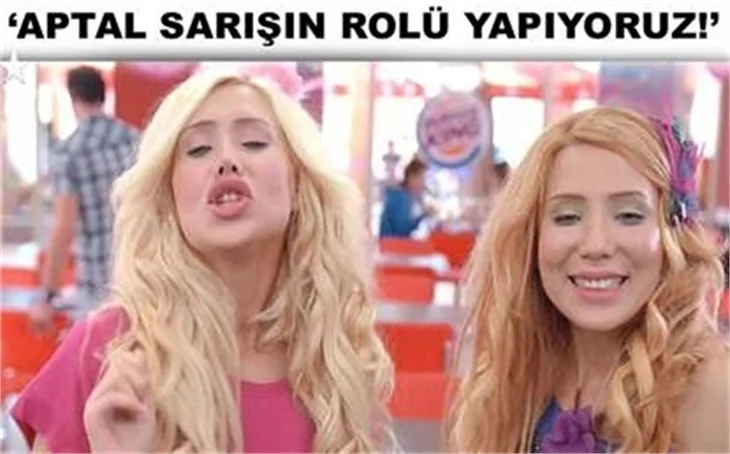 'APTAL SARIŞIN ROLÜ YAPIYORUZ'