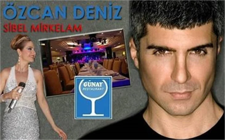 ÖZCAN DENİZ VE SİBEL MİRKELAM BU GECE GÜNAY'DA!