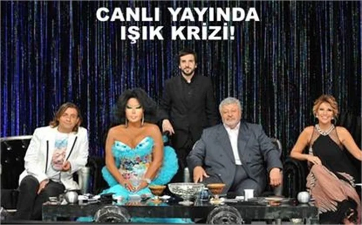 BÜLENT ERSOY YAYINI TERK ETTİ.