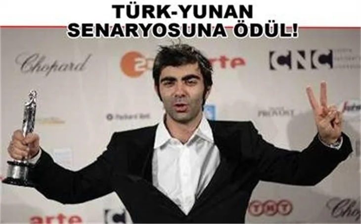 AKIN'IN TÜRK-YUNAN SENARYOSUNA ÖDÜL