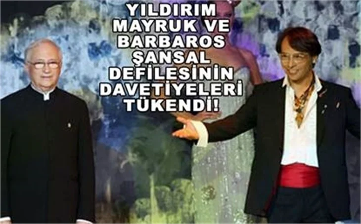 DAVETİYELER TÜKENMİŞ!
