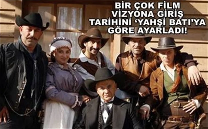 KOVBOYLAR GELDİ KASABA BOŞALDI