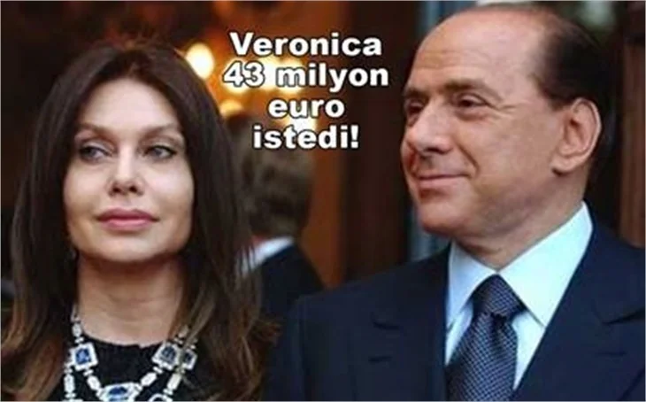 BERLUSCONİ'YE NAFAKA ŞOKU!