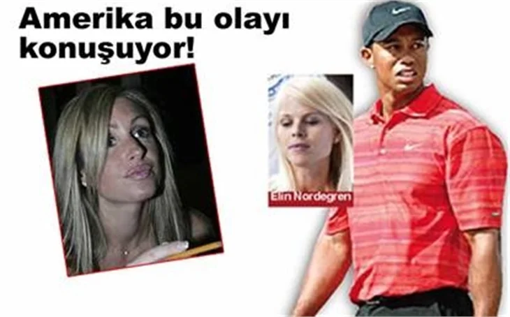 TIGER WOODS EŞİNDEN DAYAK YEDİ!