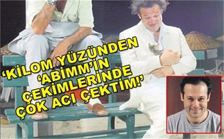 KİLOM YÜZÜNDEN 'ABİMM'İN ÇEKİMLERİNDE ÇOK ACI ÇEKTİM