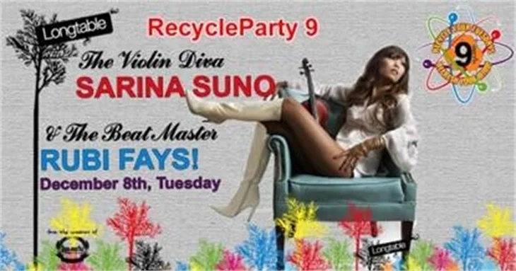 LONGTABLE RECYCLE PARTY 9!