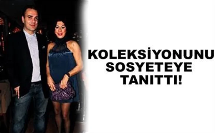 ERTÜRK ÇANTALARINI TÜRK SOSYETESİNE TANITTI