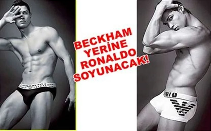 RONALDO'DAN SEKSİ POZLAR