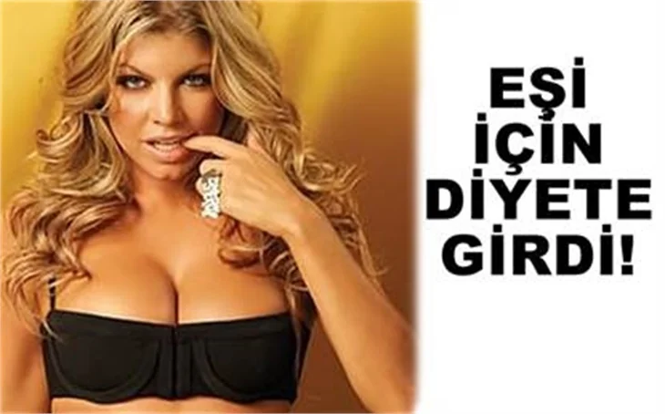 EŞİ İÇİN DİYETE GİRDİ