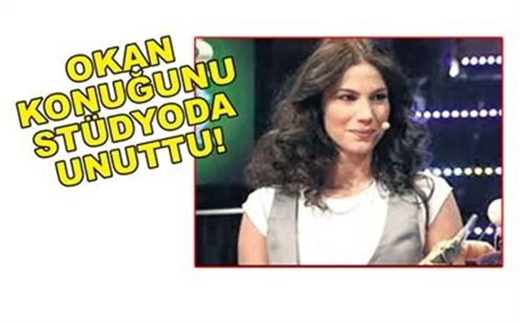 OKAN KONUĞUNU STÜDYODA UNUTTU!