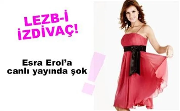 ESRA EROL'A CANLI YAYINDA ŞOK!