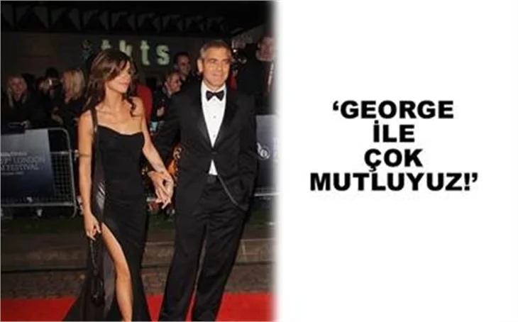 GEORGE İLE OLMAKTAN ÇOK MUTLUYUM!