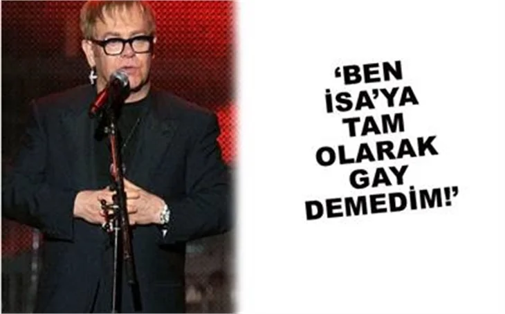 ELTON JOHN ÇARK ETTİ
