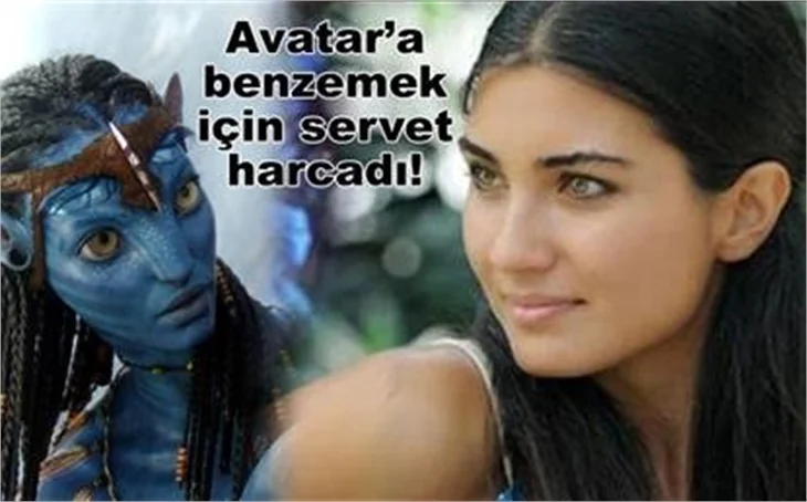 TUBA BÜYÜKÜSTÜN'ÜN AVATAR SEVGİSİ!