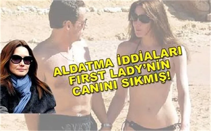 CARLA BRUNI YALNIZ GEZİYOR!