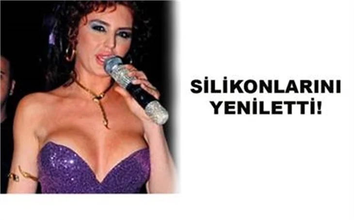 SİLİKONLARI YENİLEYİP SAHNE ALDI
