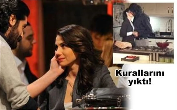 ZEYNEP BEŞERLER'DEN ÖPÜŞME SAHNESİ!