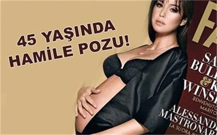 MONİCA BELLUCCİ'DEN ÇARPICI POZ!