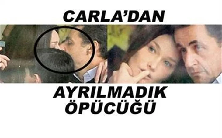NICOLAS SARKOZY VE EŞİ TAŞ ÇATLATTI